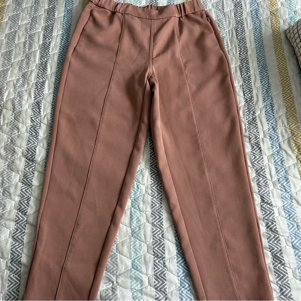 Liz Claiborne mauve blush tailored dress work pants small